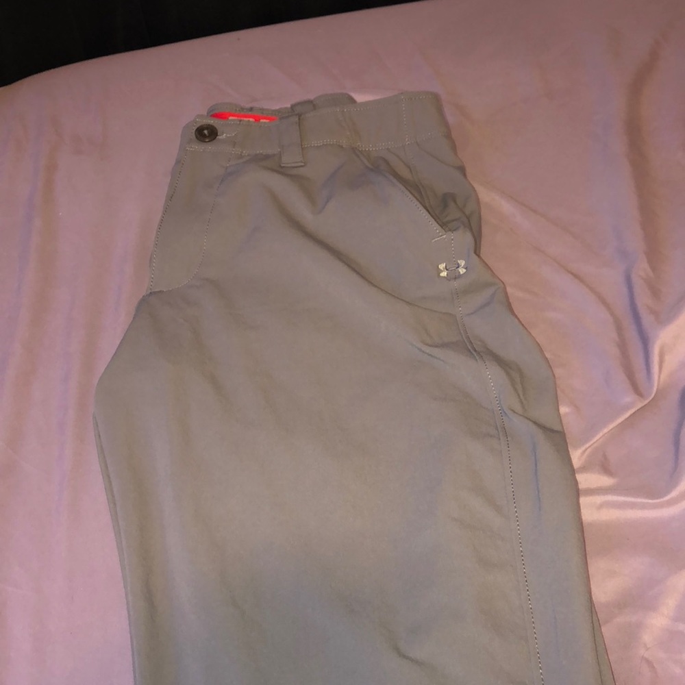Gray golf/dress pants Under Armour